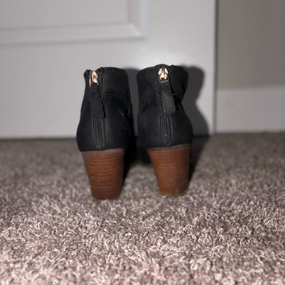 Black Ankle Booties - Picture 3 of 5